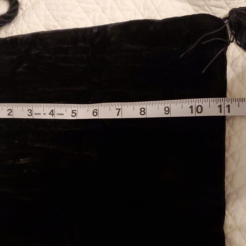 Vtg L.J.S Collection Velvet Bag - Picture 11 of 13